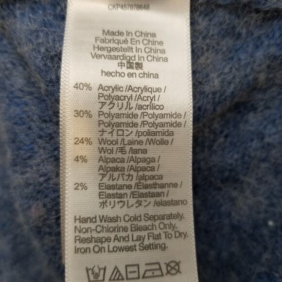 Madewell Blue Women's Sweater - Picture 8 of 8